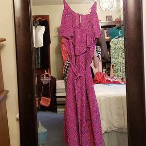 Silk rebecca taylor knee length dress